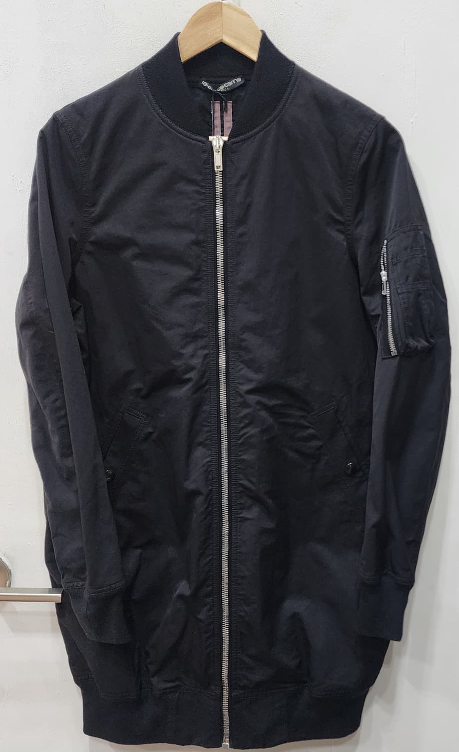 릭오웬스 블랙 봄버자켓 롱 3사이즈 상품이미지1