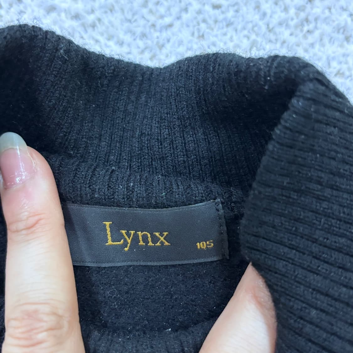 105 Lynx 남성 하이넥 긴팔 니트 스웨터 0520Y 상품이미지3