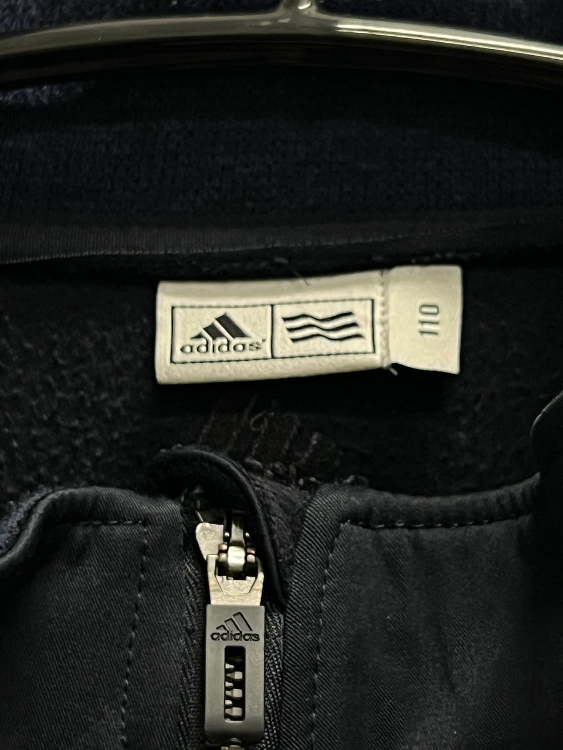 (110) 아디다스 골프 플리스 집업 자켓 네이비 상품이미지4