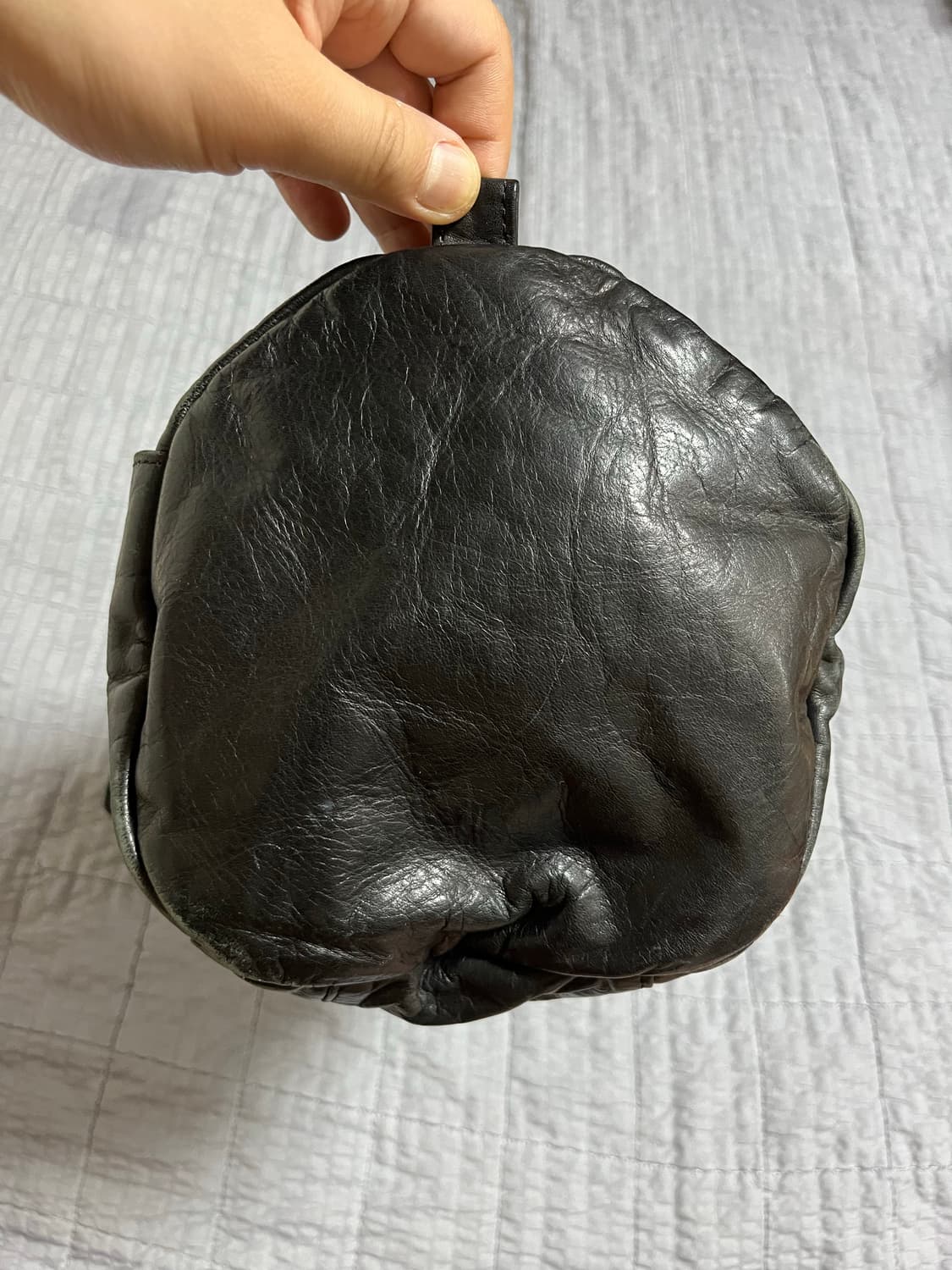 PORTER 요시다 포터 레더 보스턴백 더플백 블랙 상품이미지3