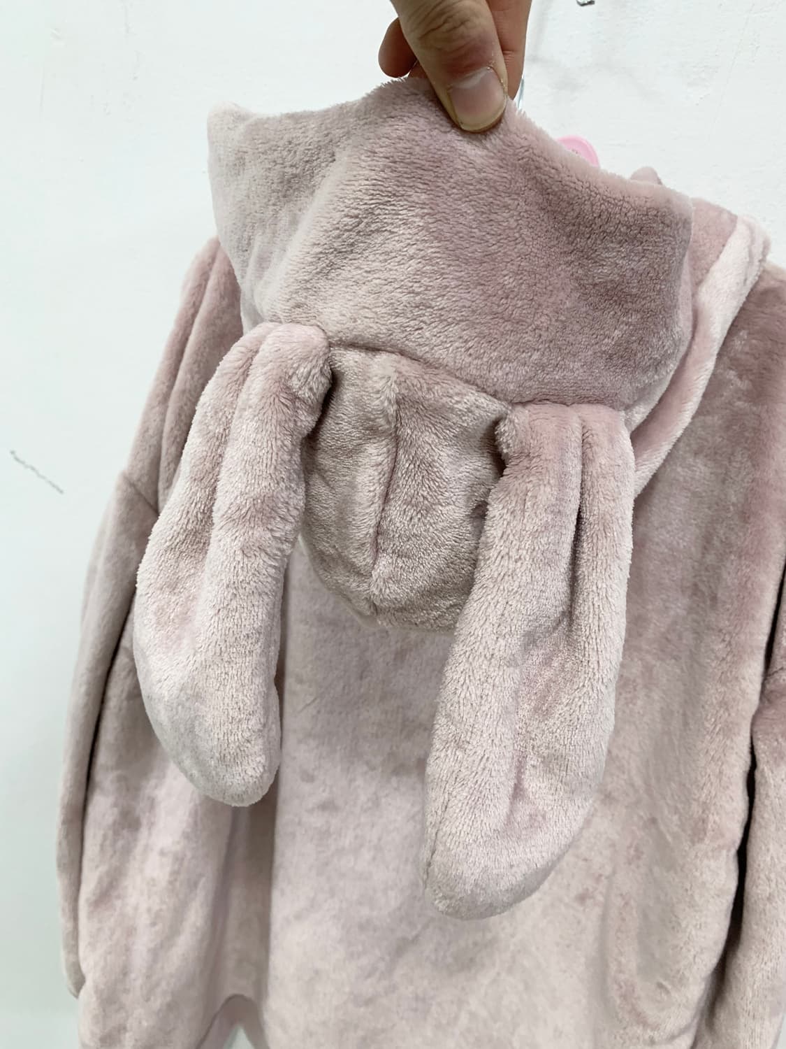 [BLUE STRIVE] 핑크 우사미미 🐰 퍼 후드집업 상품이미지9