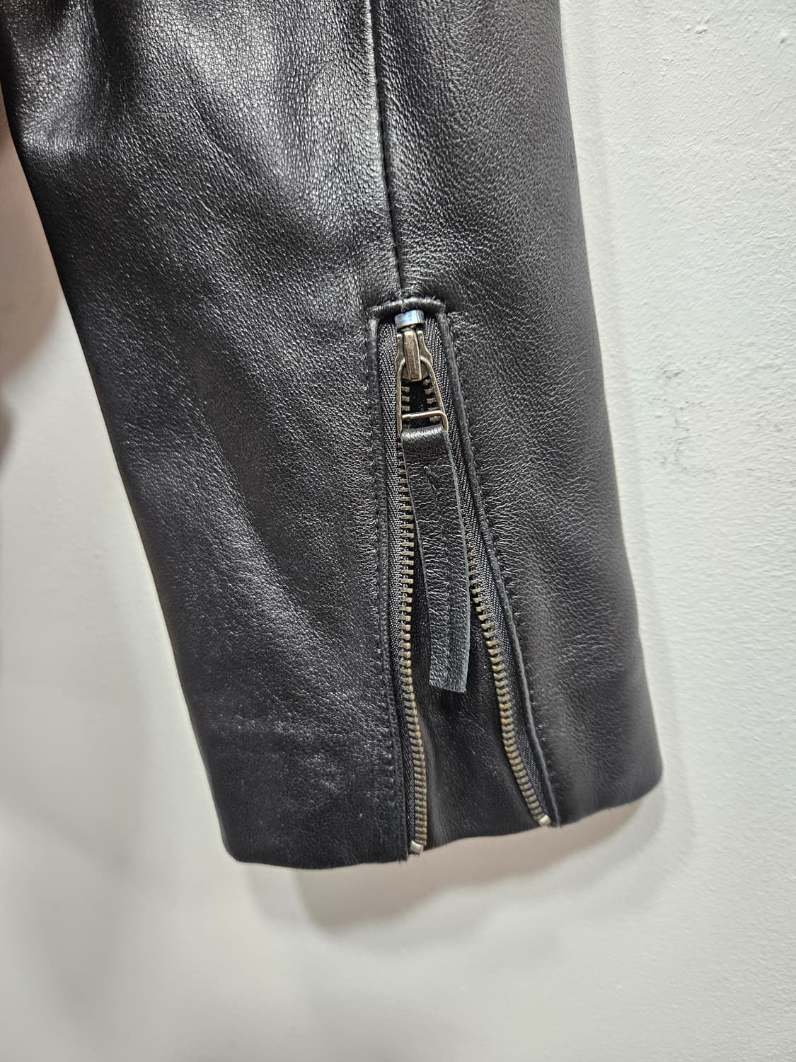 로보(ROBO) 블랙 양가죽 라이더 자켓 66~77 상품이미지9