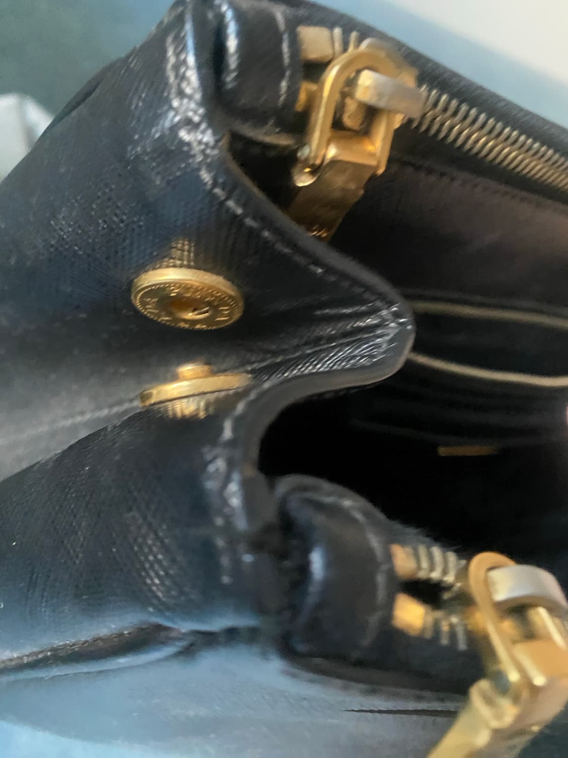 프라다 사피아노 가죽 토트백 상품이미지9