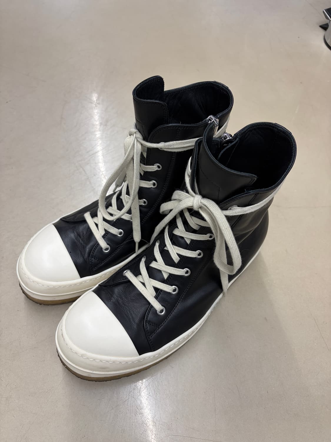 [43] 25fw 릭오웬스 라몬즈 크레페솔 하이탑 상품이미지1