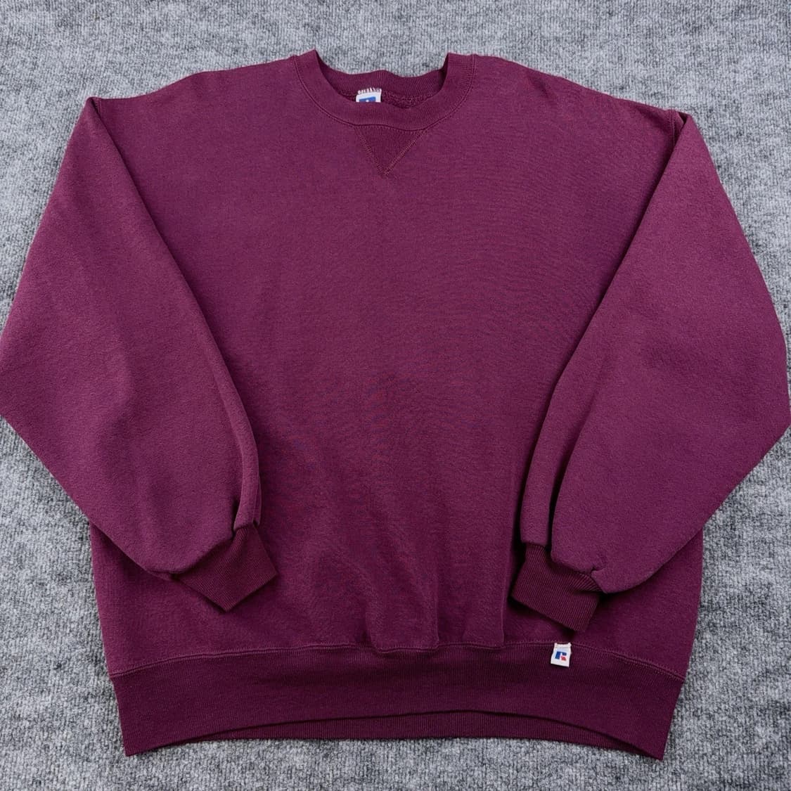 [XL]90s 러셀 애슬레틱 블랭크 크루넥 usa 상품이미지1