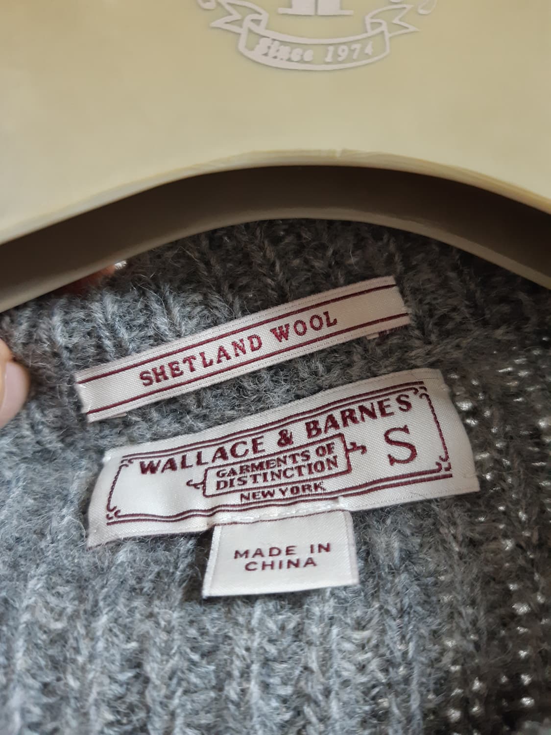 제이크루 wallace barnes 셔틀랜드 밀리터리 니트 상품이미지3