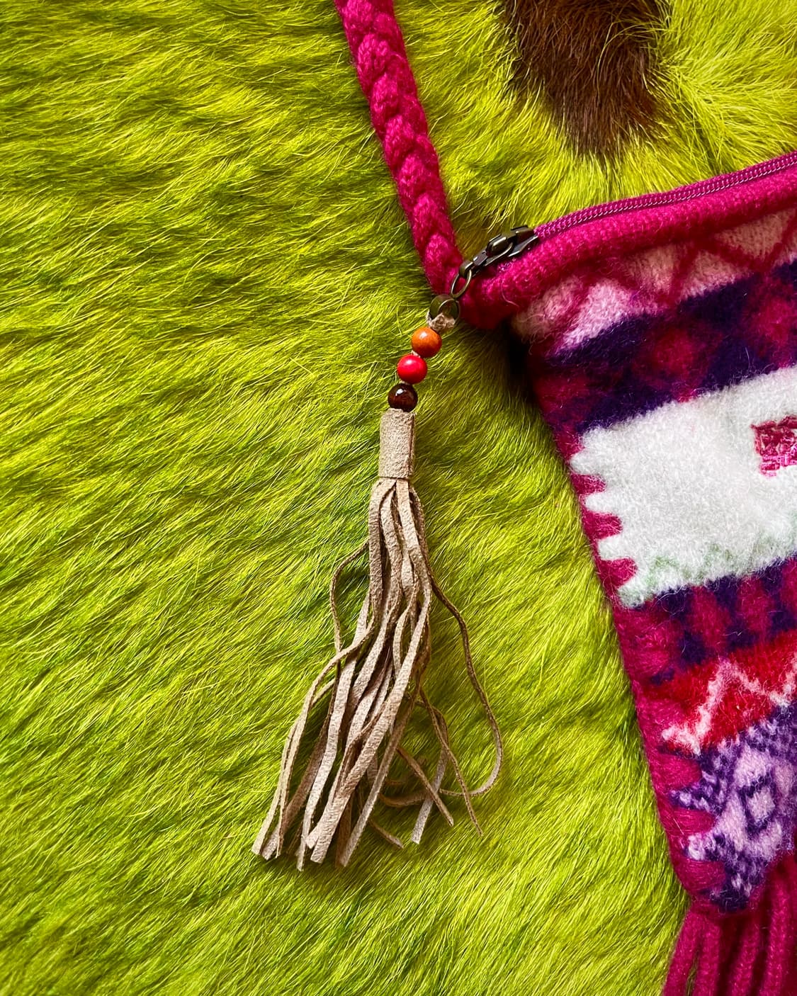 Old BURBERRY London Archive Fringe Bag 상품이미지5