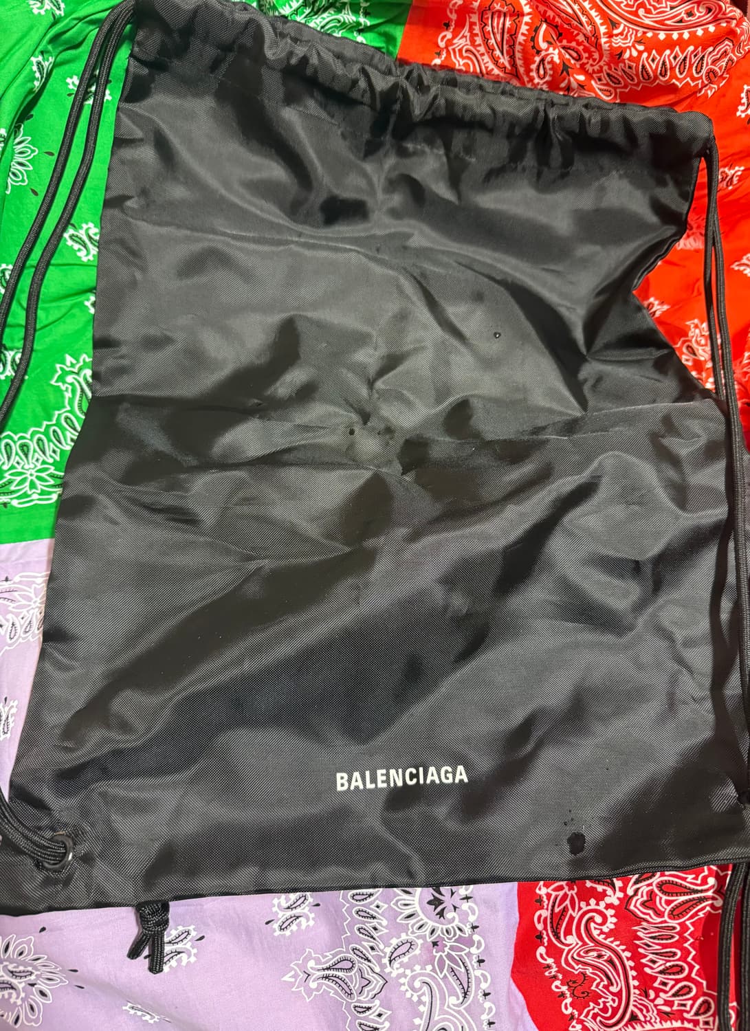 발렌시아가 스트링 백팩 상품이미지1