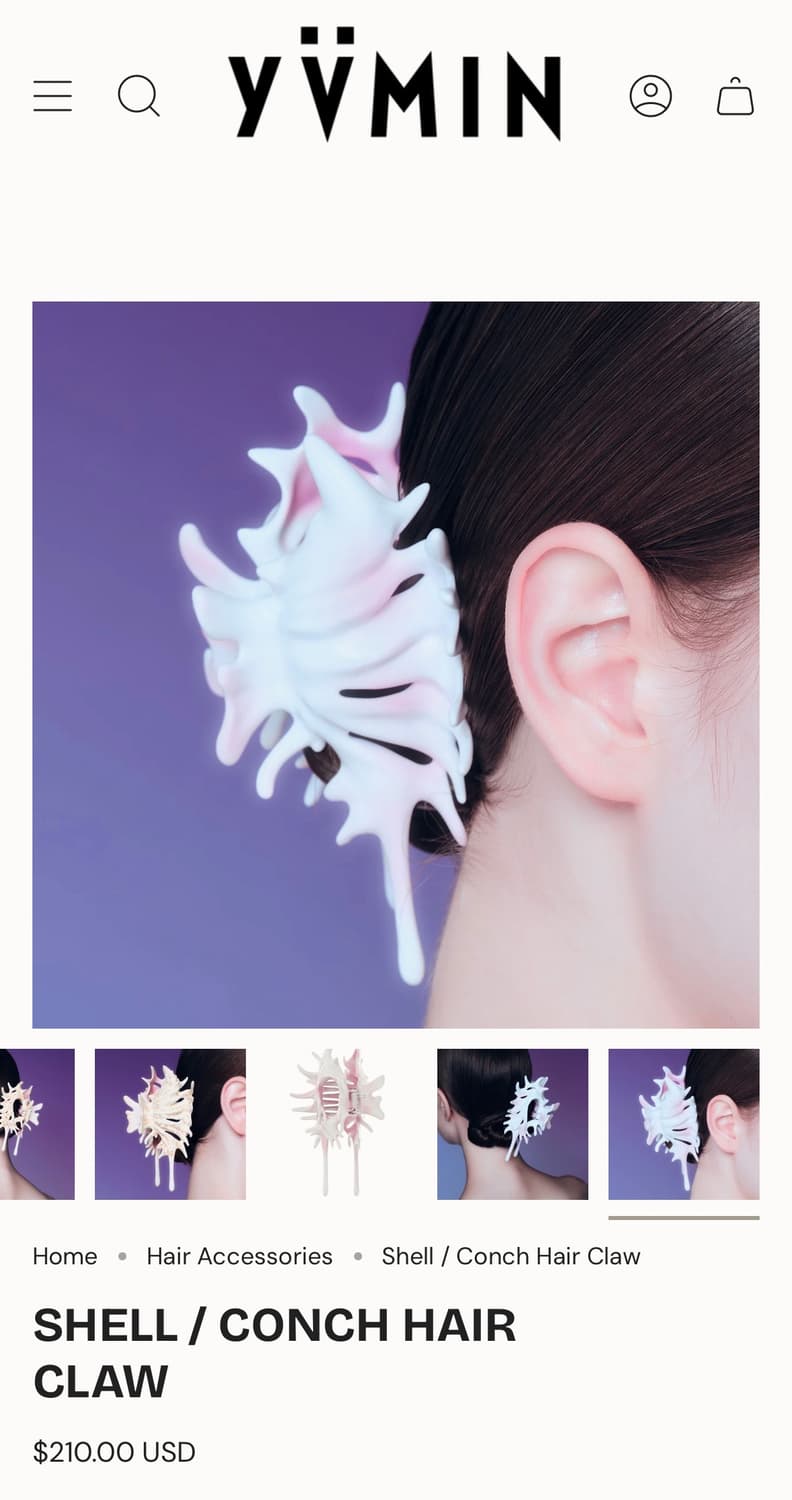 yvmin 헤어클립 집게핀 머리핀 헤어 악세서리 위민 슈슈통 상품이미지4