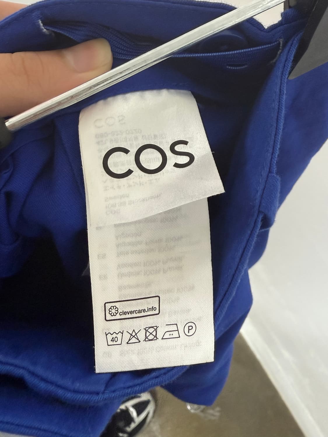 COS 코스 블루 와이드 팬츠 상품이미지8