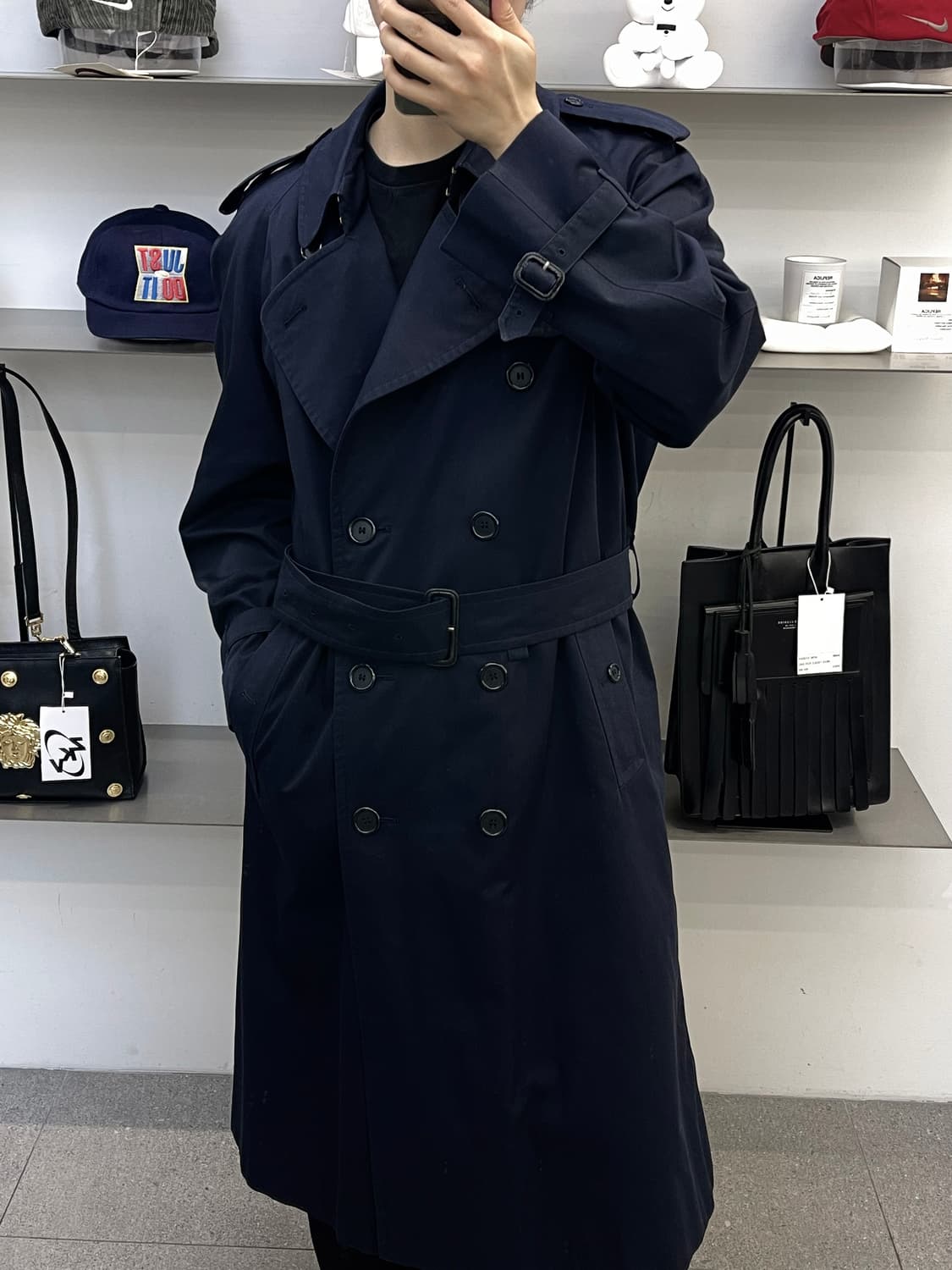 버버리 90s 더블 브레스티드 트렌치 코트 상품이미지2