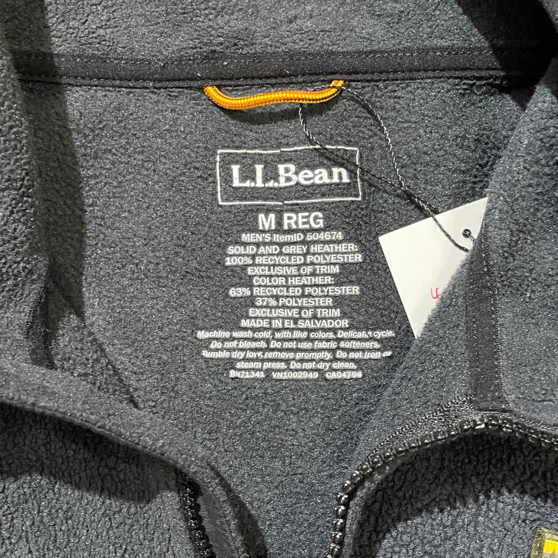 (M) L.L.Bean 엘엘빈 플리스 자켓 상품이미지7