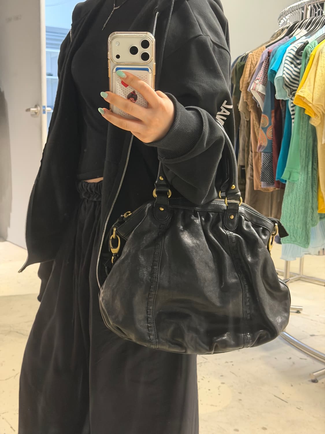 braided stitch point tote & shoulder bag 상품이미지9