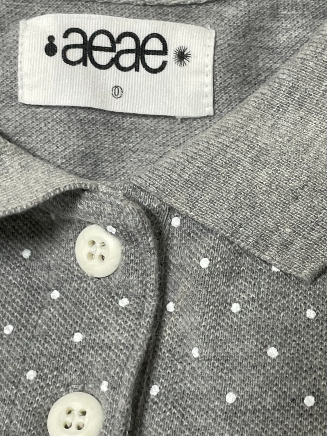 DOT PK T-SHIRTS [GREY] 상품이미지3