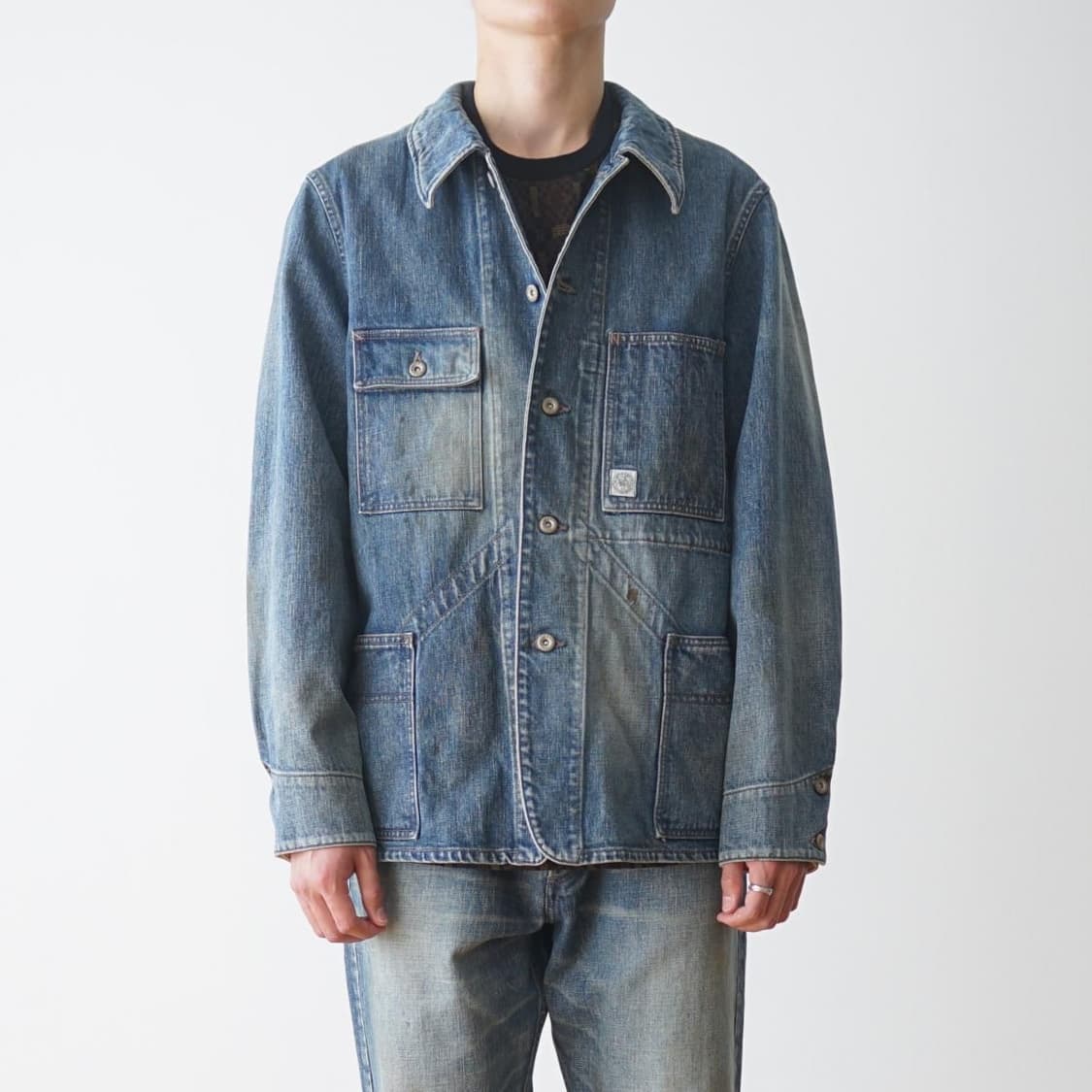 [L]The DUFFER N NEPHEWS WYCHWOOD 레일로드 자켓 상품이미지2