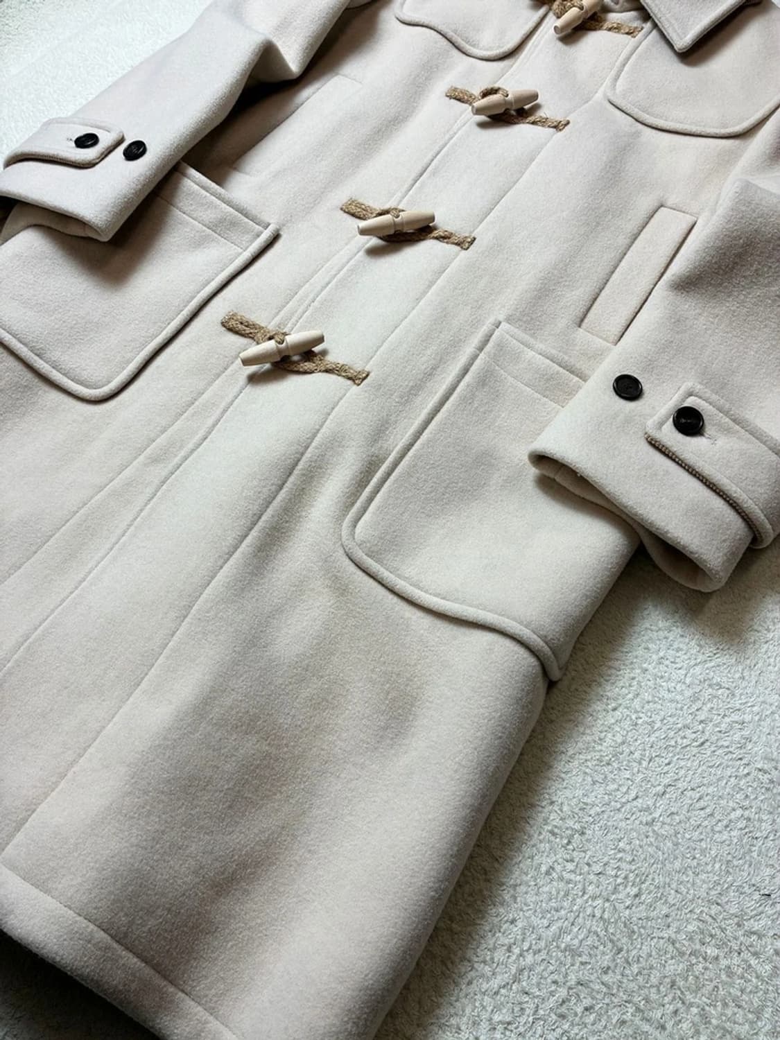 글로버올 x 스파오 캐시미어 블렌드 더플 코트 PN6341 상품이미지4