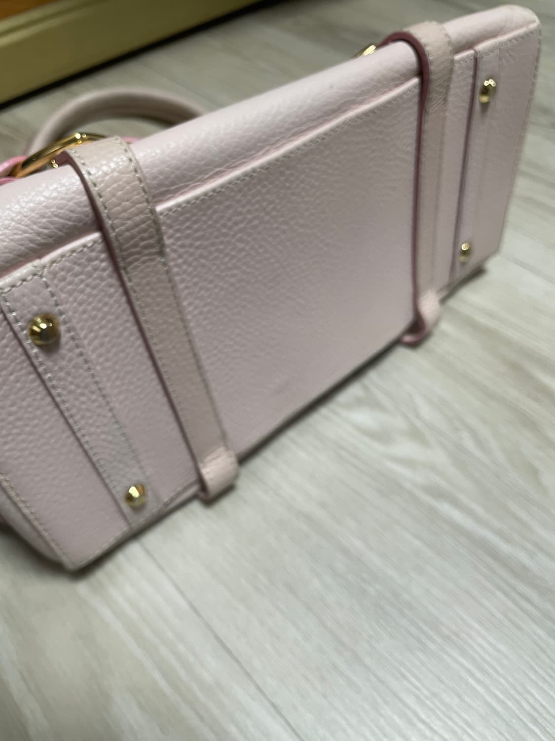 사만다타바사 딸기우유 핑크 하트 체인백 상품이미지3