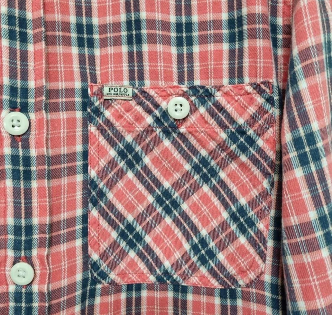 DENIM&SUPPLY 랄프로렌 플라넬 체크 남방 S 상품이미지4