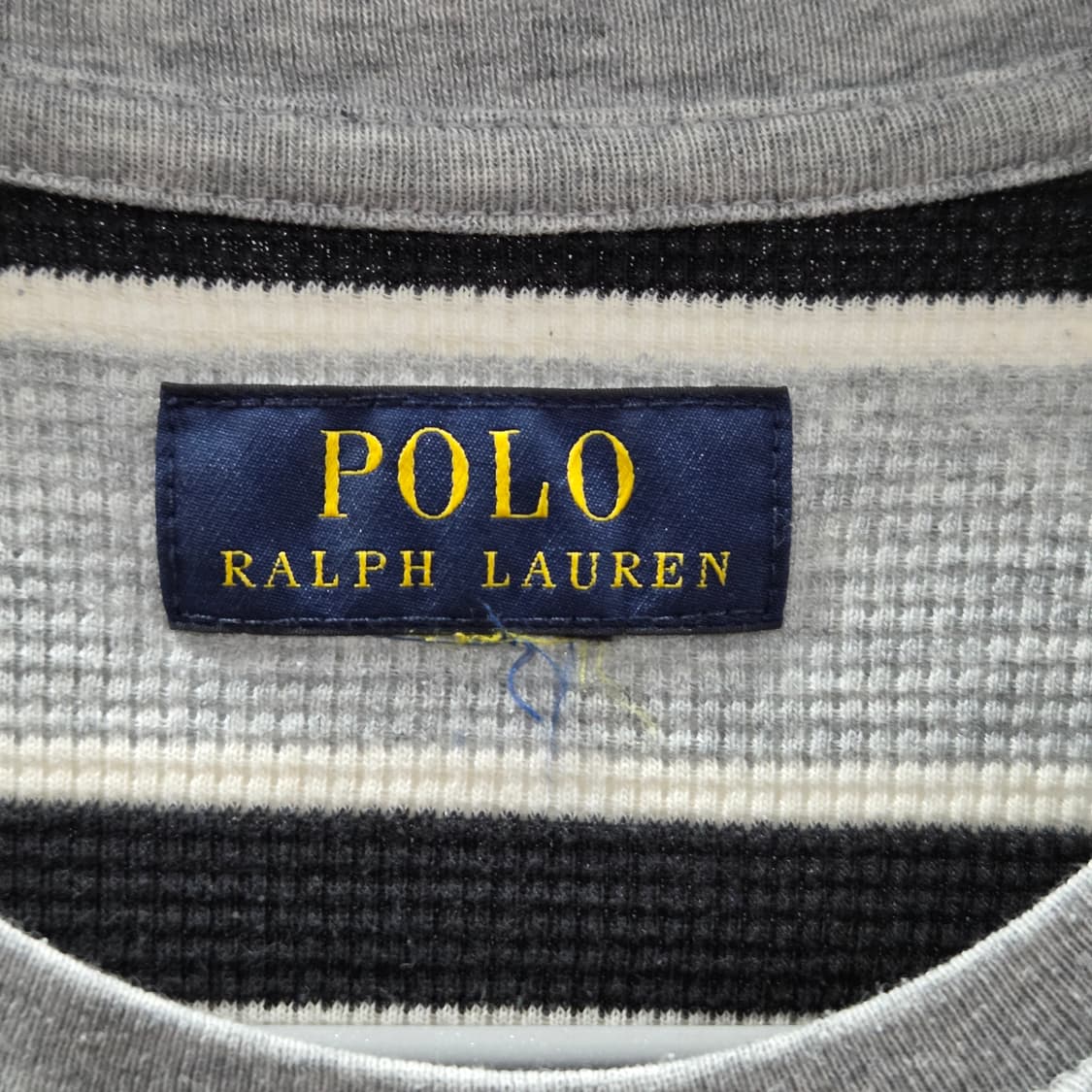 폴로랄프로렌 스트라이프 와플 롱슬리브 M 상품이미지3