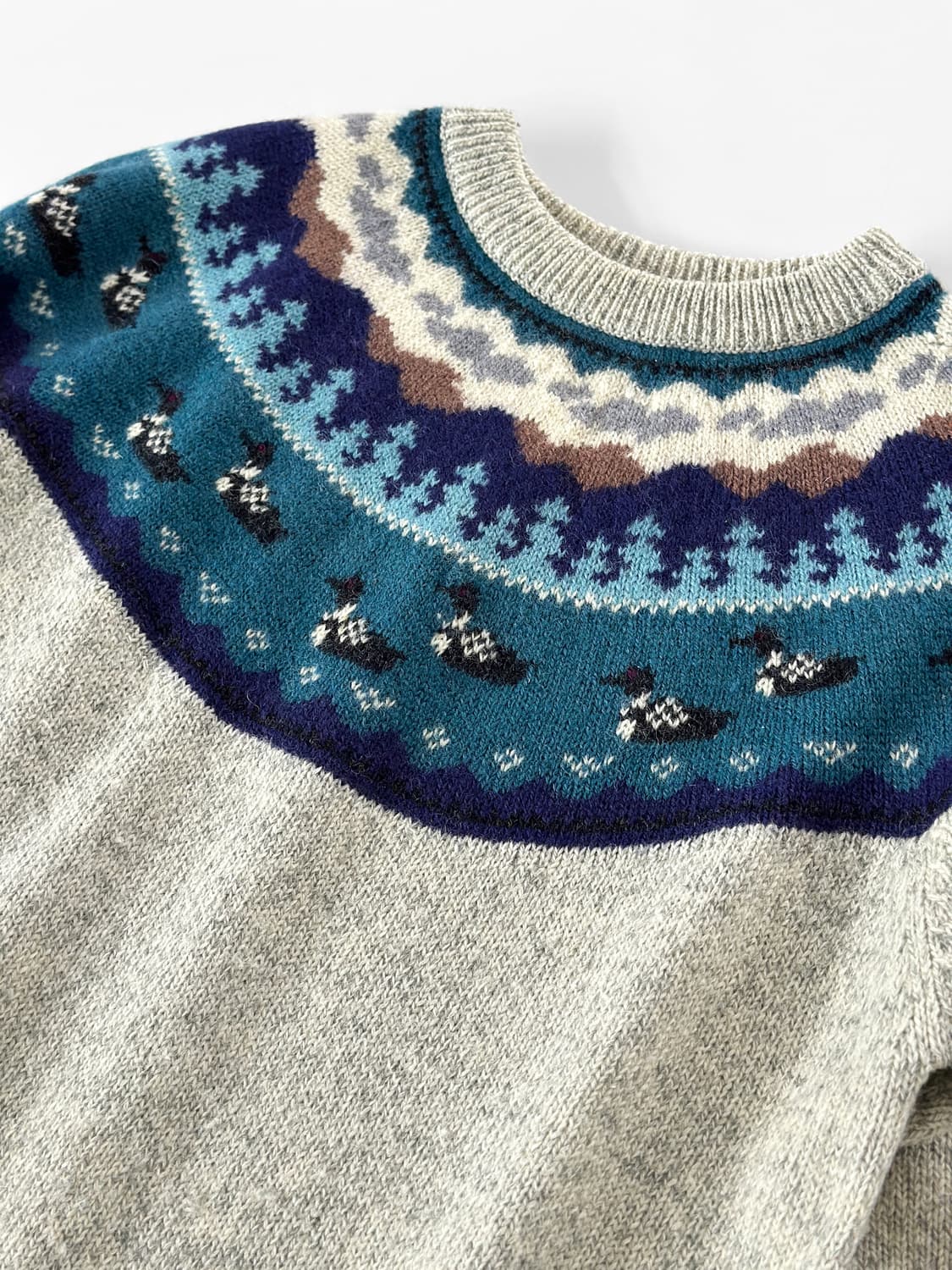 90s 빈티지 울리치 덕 스웨터 상품이미지5