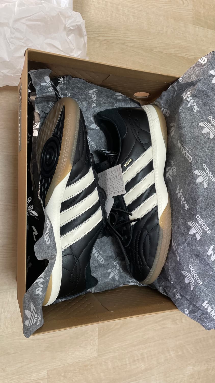 [260] 네이키드 x 마하 x 아디다스 삼바 밀레니엄 코어 블랙 상품이미지4