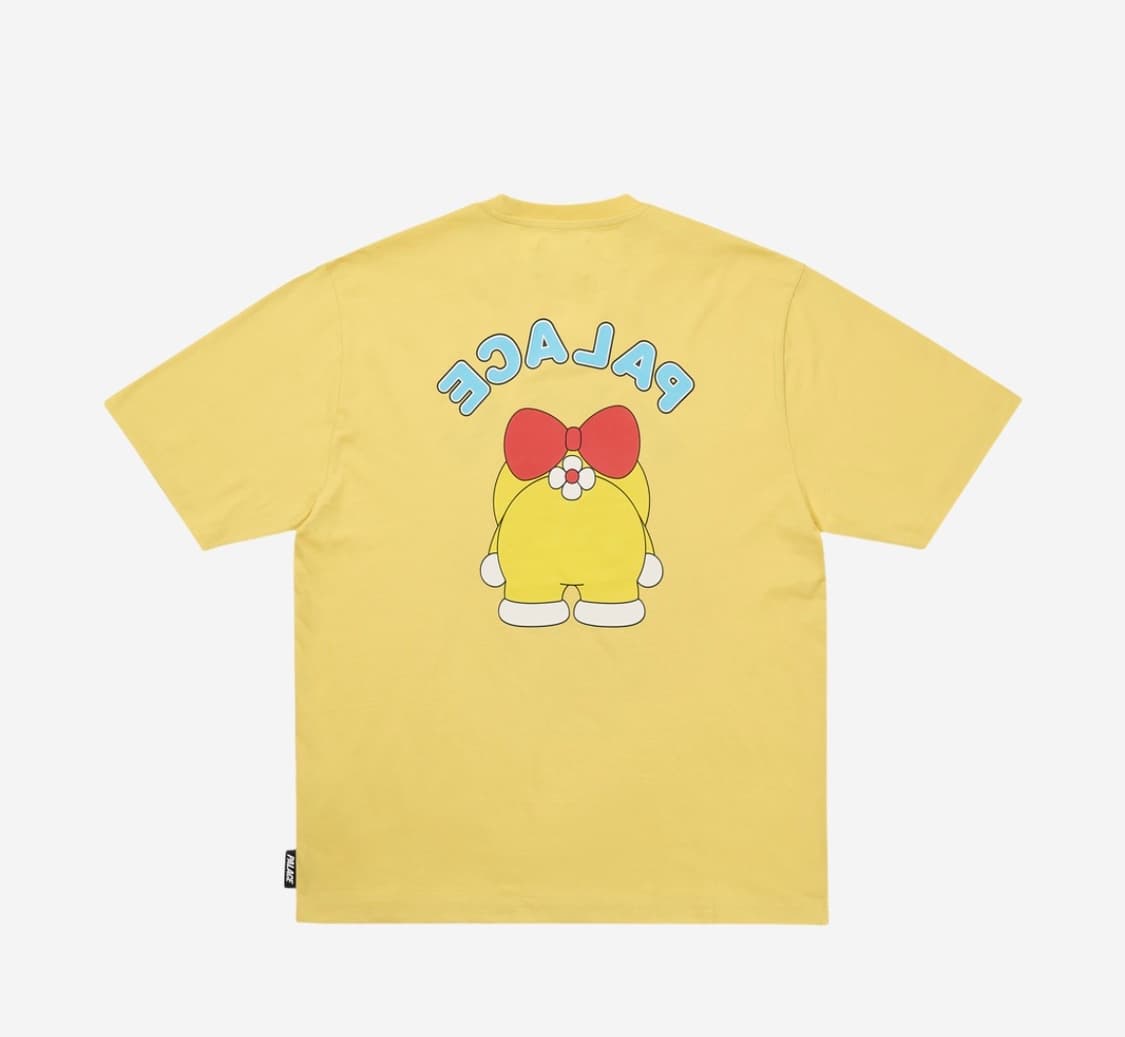 팔라스 x 도라애몽 도라미 티셔츠 옐로우 상품이미지2