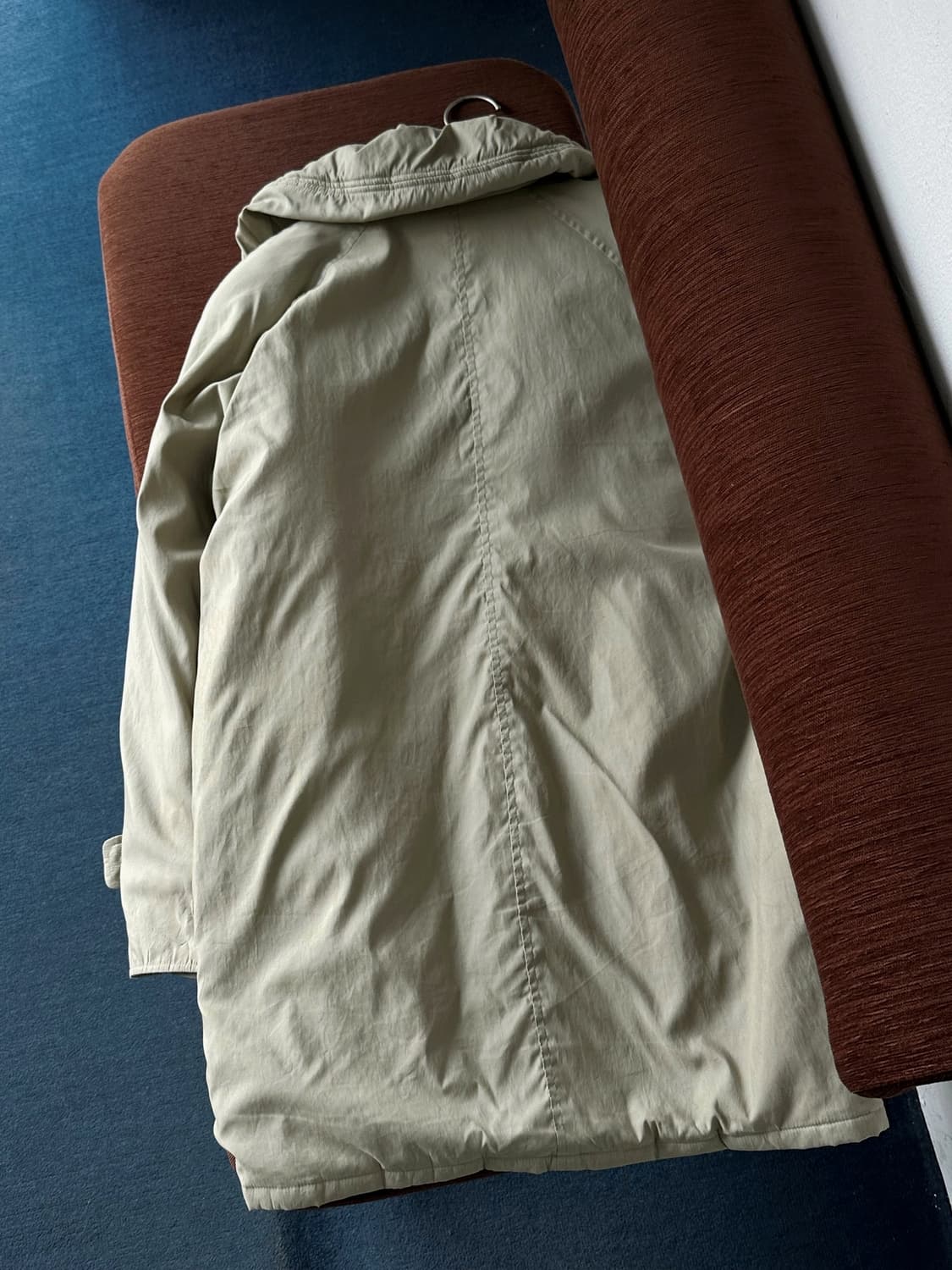 Padded over design double parka 상품이미지4