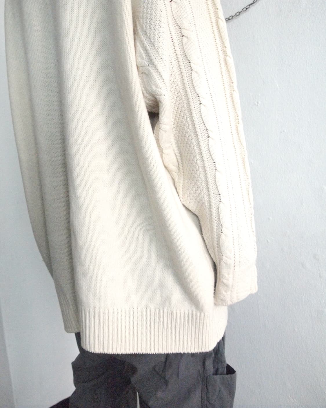 요지야마모토 Y’s 롱 레이어 니트 상품이미지3