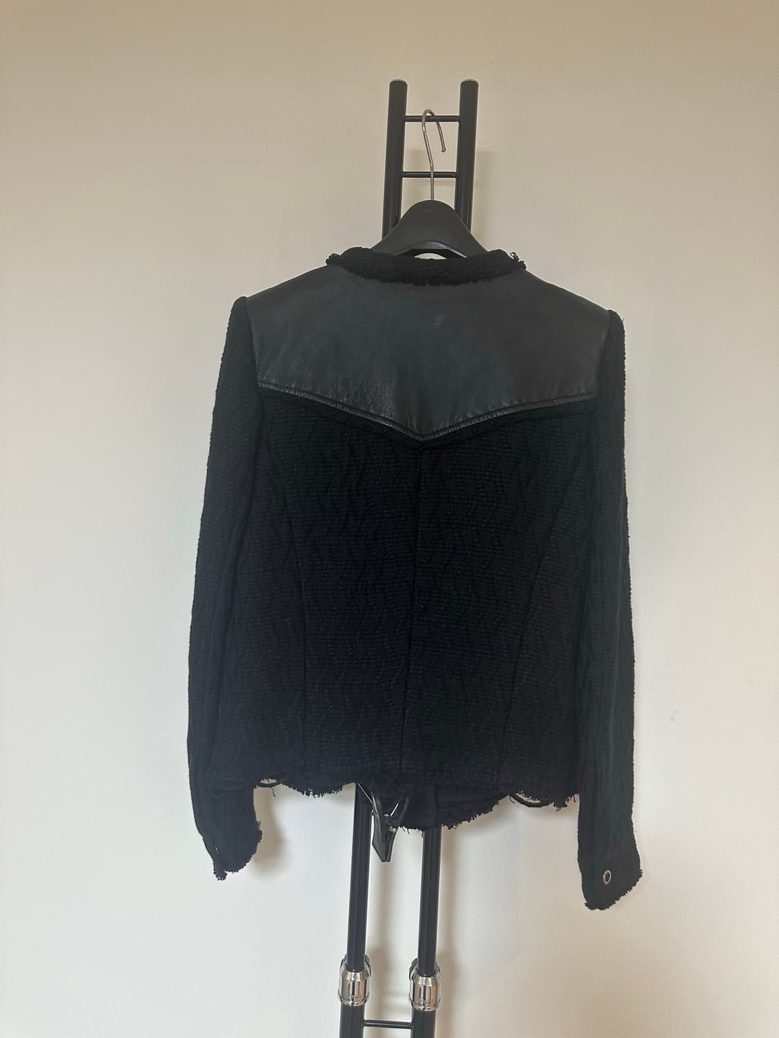 IRO 이로  여성 트위드 리얼양가죽  포인트  자켓 -66사이즈 상품이미지6