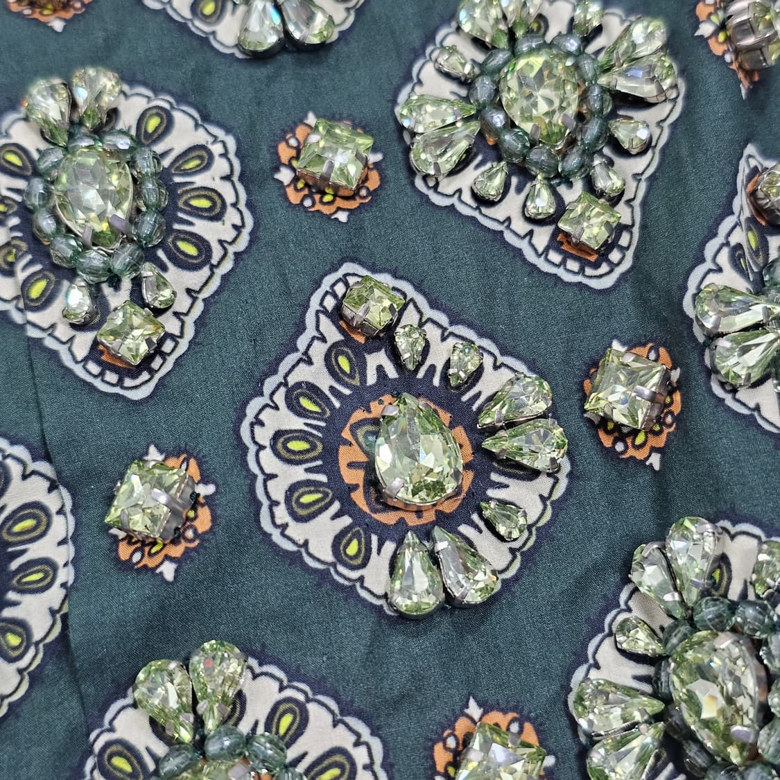 드리스 반 노튼 쥬얼리 패턴 셔츠 상품이미지4