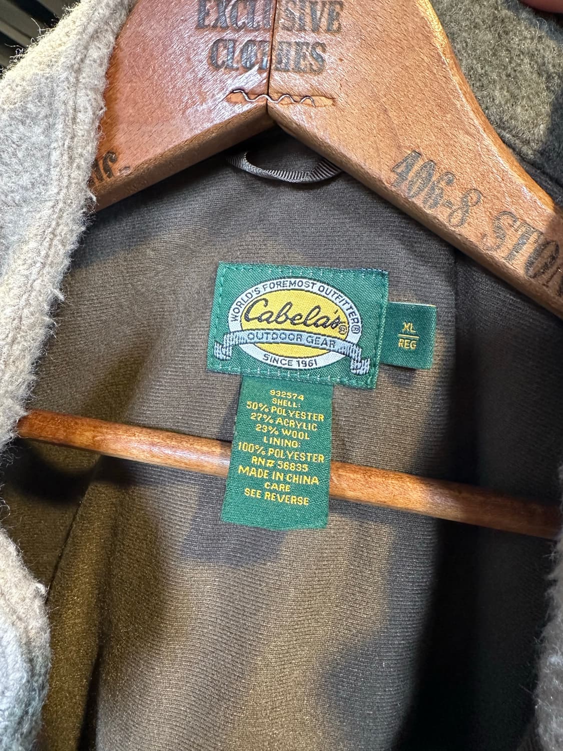 카벨라스 Cabelas 헤비 울 카모 베스트 상품이미지9