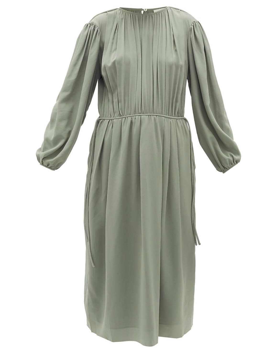 르메르 김고은 착용 pleated silk-georgette dress 상품이미지3