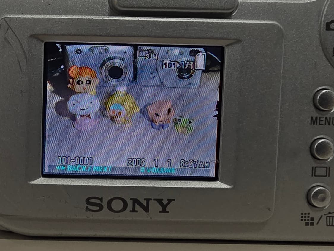 소니 사이버샷 DSC-P52 빈티지 디지털카메라 상품이미지7