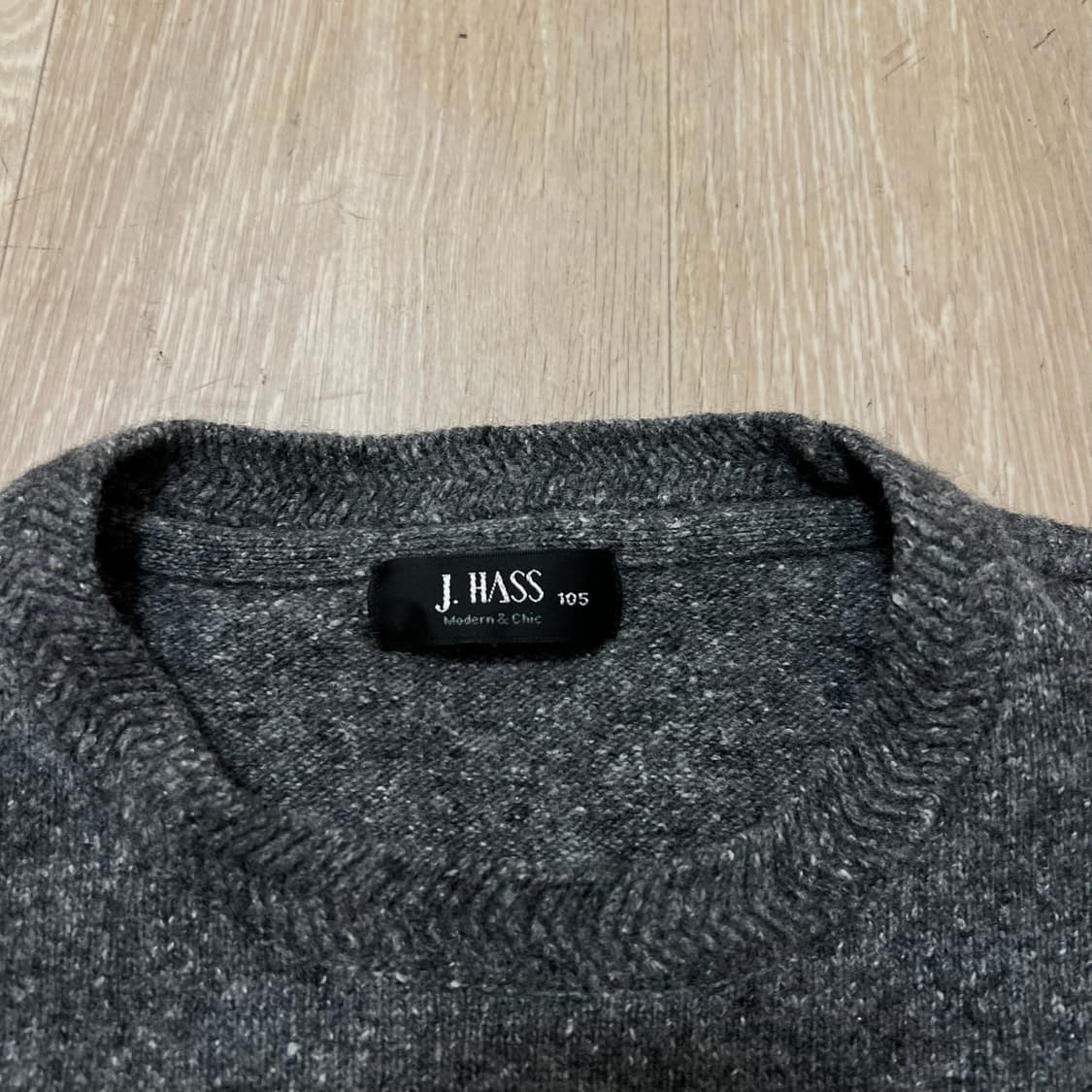 제이하스 남성 라운드 니트 XL/105  상품이미지4