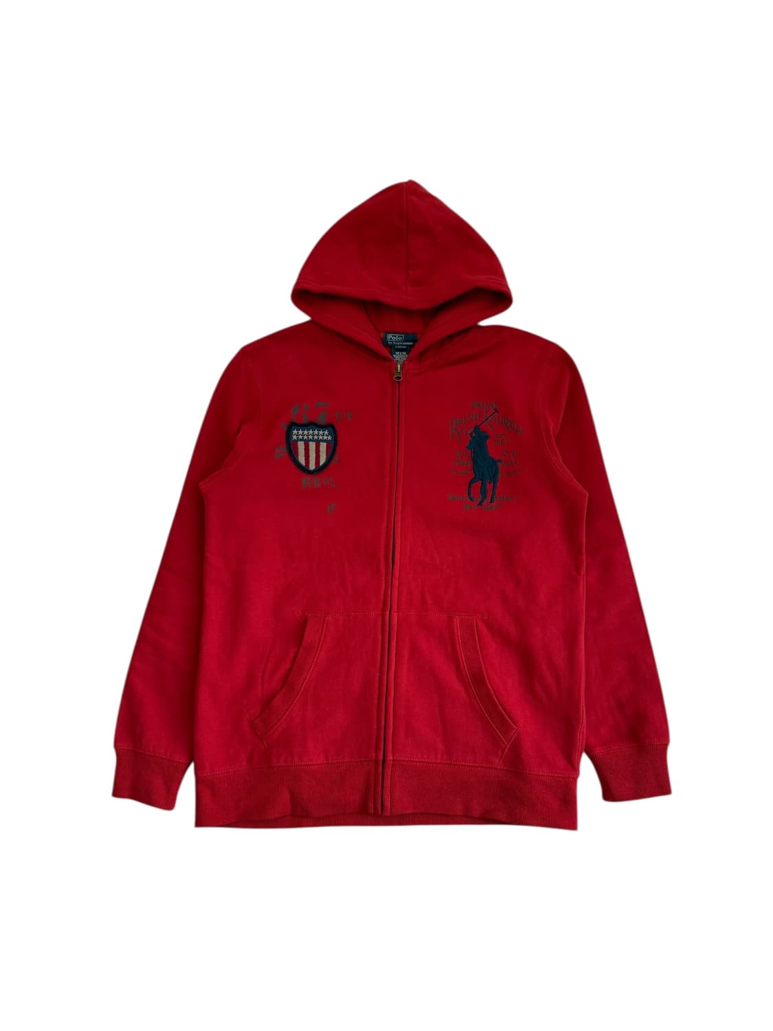 폴로 랄프로렌 빅포니 성조기 후드집업 상품이미지5