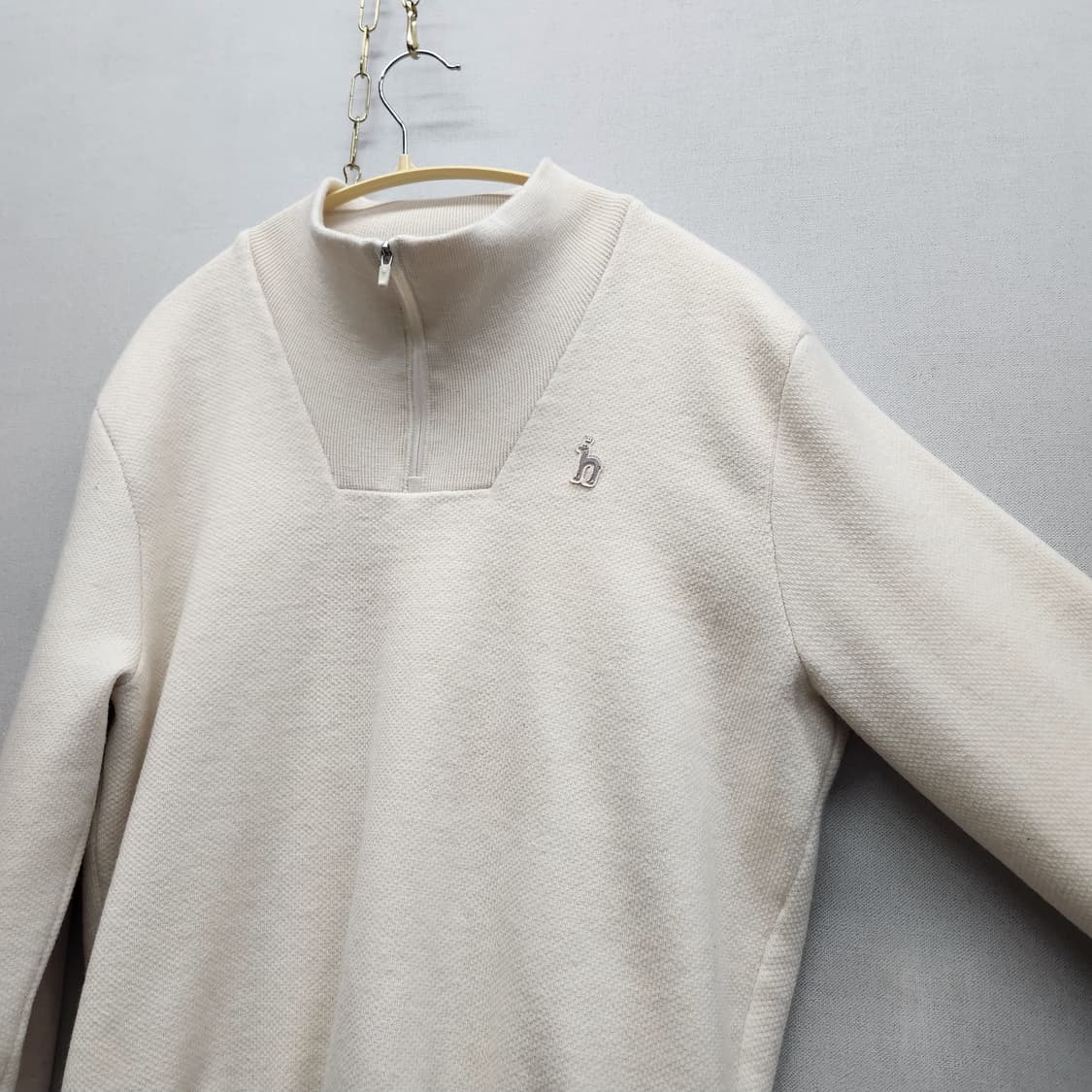 헤지스골프 반집업 방풍(폴리) 니트 반집업 L 상품이미지2