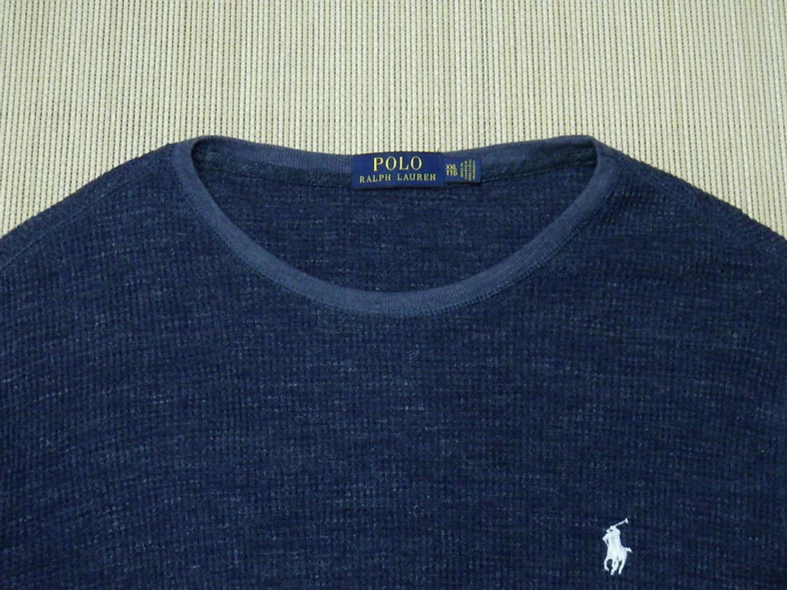 (2XL) 폴로랄프로렌 남성 와플 라운드 긴팔 티셔츠 상품이미지6