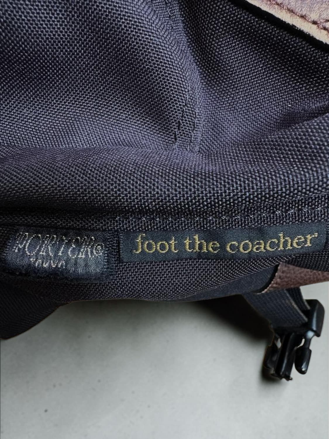 요시다 포터 x 풋더코처  코듀라 대형 백팩 비즈빔 대용 상품이미지6