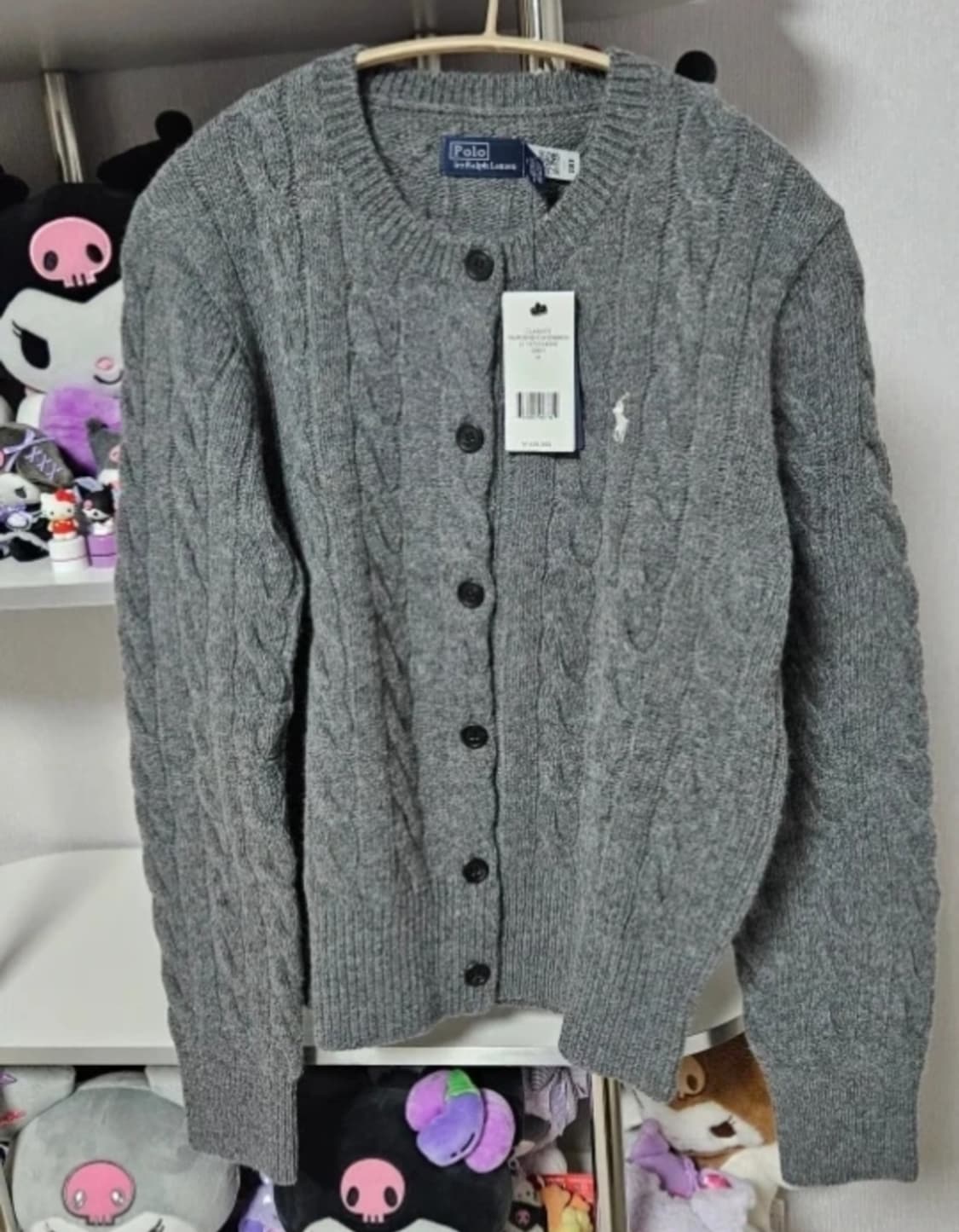 폴로 캐시미어 가디건 상품이미지1