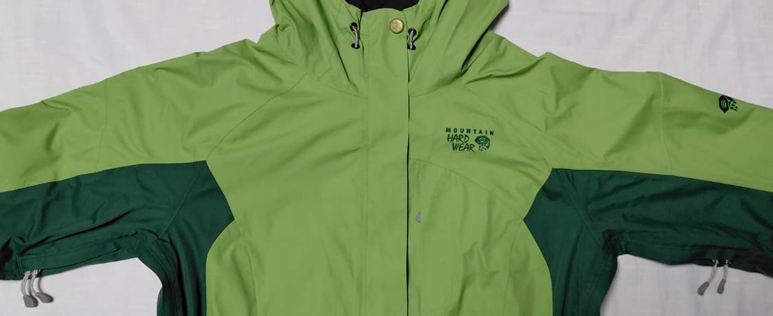 [S] 마운틴 하드웨어 드라이 큐 엘리트 여성용 하드쉘 (그린) 상품이미지2