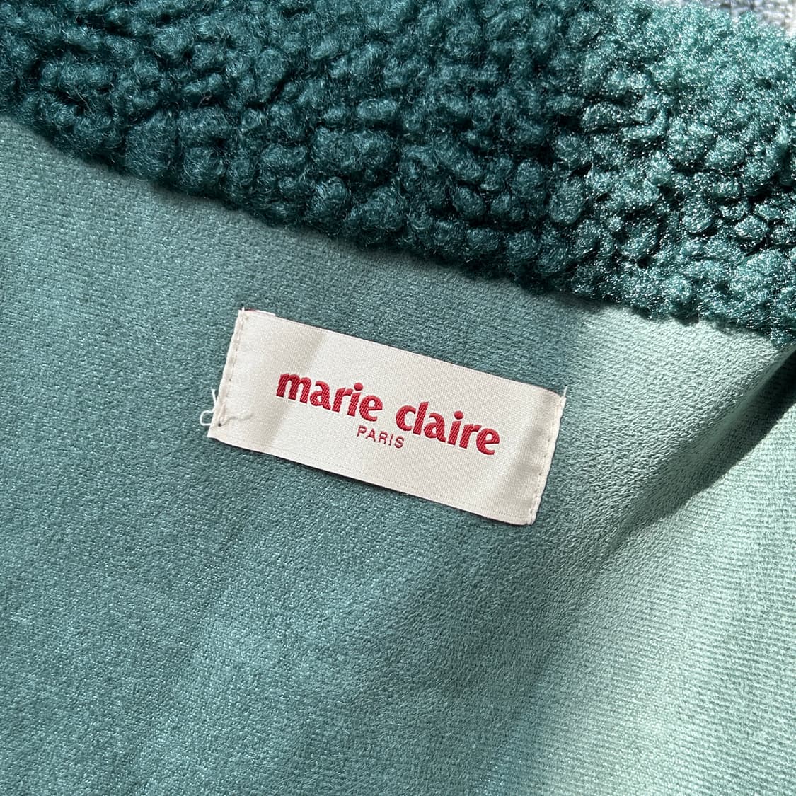 마리끌레르 그린 뽀글이 자켓 상품이미지6