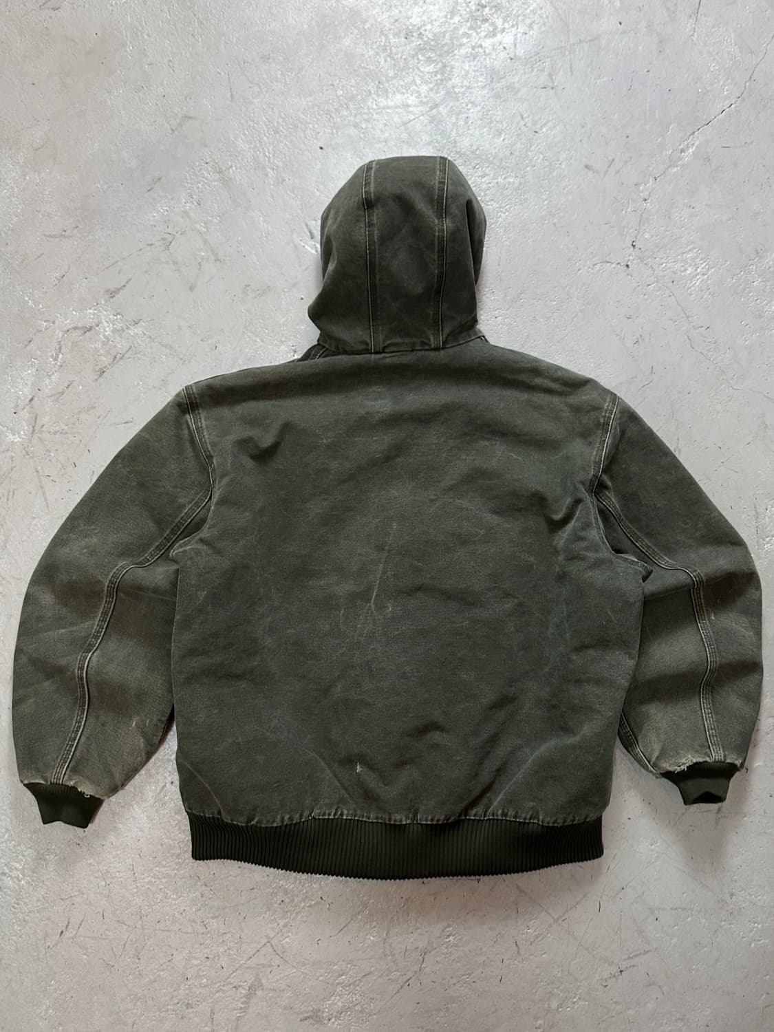 00's OG 칼하트 J130 액티브 자켓 칼하트 MOS 모스그린 상품이미지4