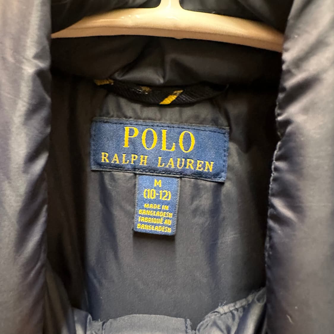 랄프로렌 폴로 경량 패딩 조끼 10-12세  상품이미지2