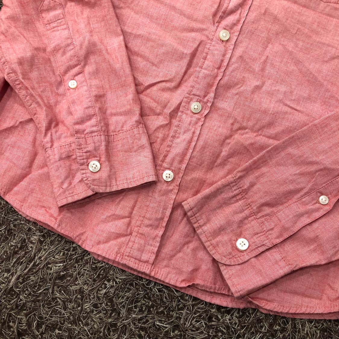 L 홀리스터 핑크 셔츠 상품이미지3