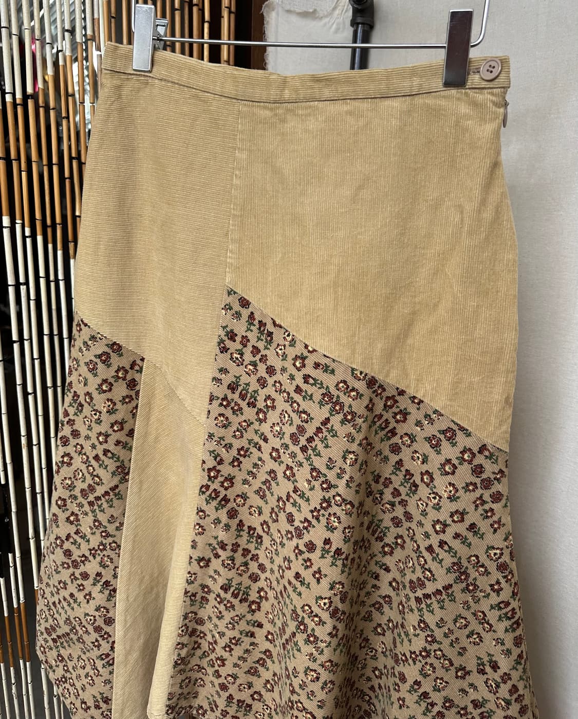 beaux-arts flower corduroy skirt  상품이미지4
