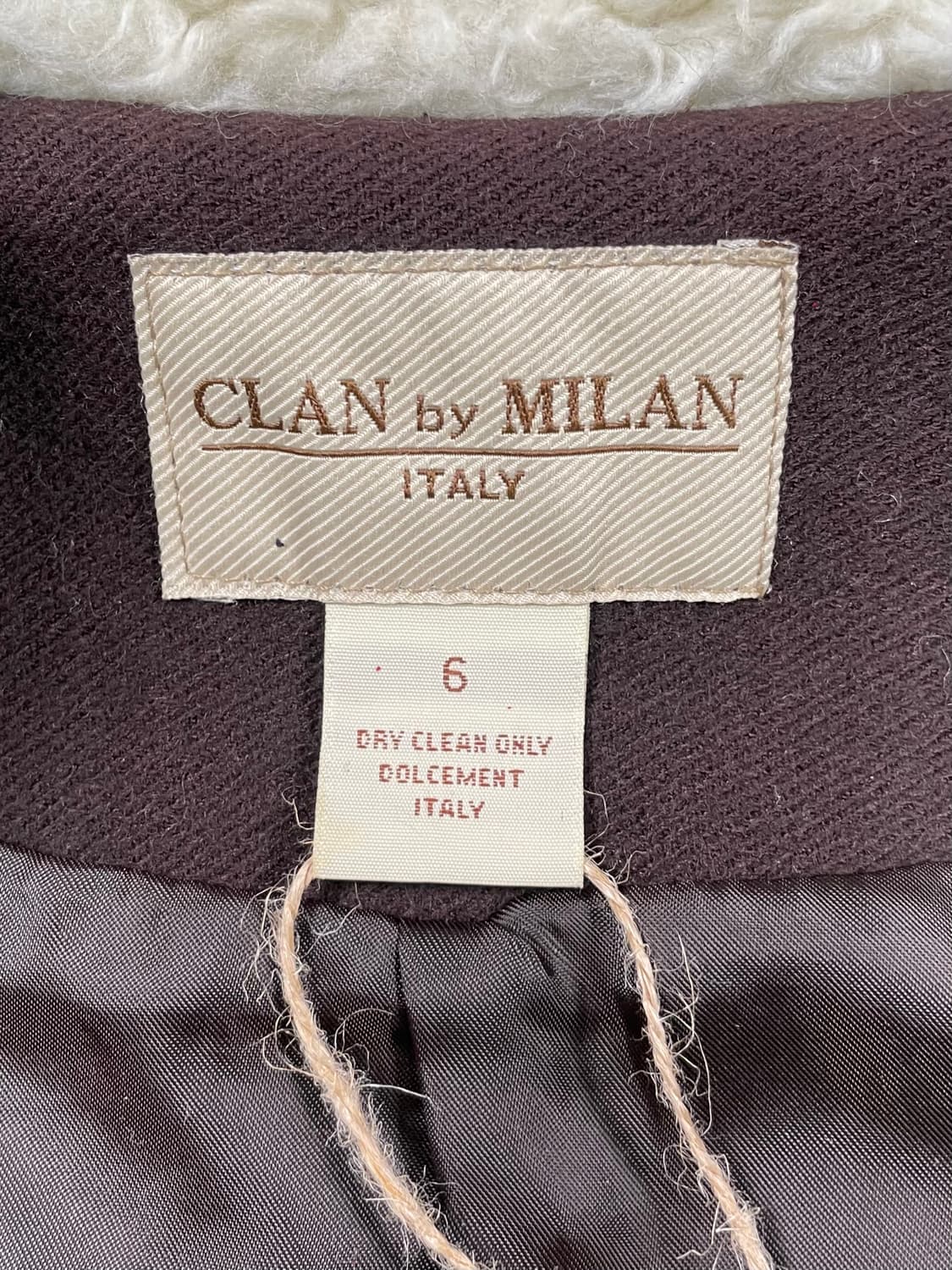 빈티지 타탄 체크 울 자켓 상품이미지9