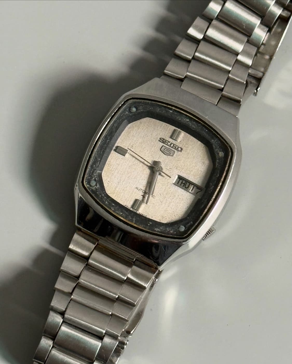 vintage SEIKO 5 Automatic metal watch 상품이미지1