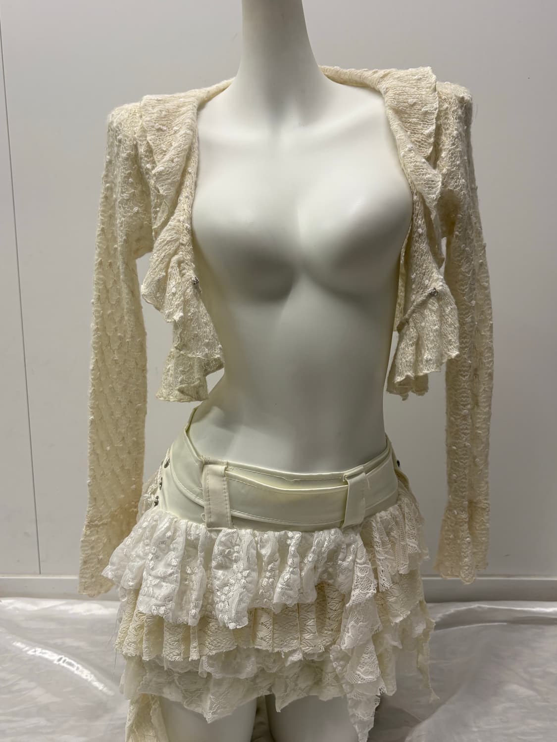 Cecle Mcbee 크롭 가디건 상품이미지2