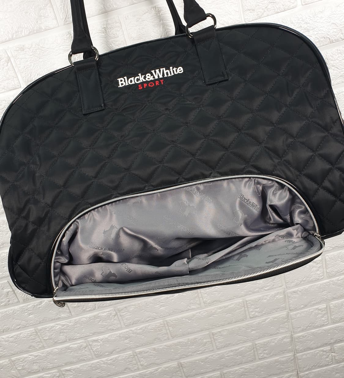 블랙앤화이트 골프 보스턴백 상품이미지4