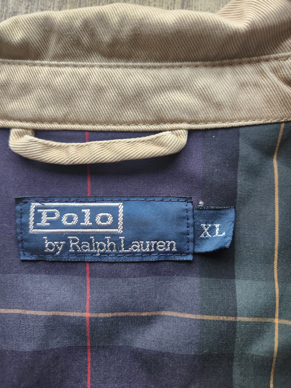 폴로 랄프로렌 아이보리 스윙탑 자켓 XL 상품이미지2